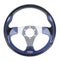 Steering wheel isolated