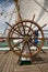 Steering Wheel of a sailing ship