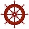 steering wheel ship wooden