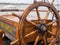 Steering Wheel on Tall Ship Picton Castle