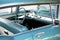Steering Wheel of Vintage 1958 Chevrolet Bel Air