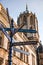 Steet sign at Oxford city center, UK