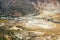 The Stefanos crater, Nisyros in Greece