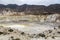 Stefanos crater in Nisyros Greece. Volcano in Greece