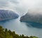 Stegastein Viewpoint view, Aurland, Norway