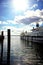 Stegen on Ammersee lake, touristic boats