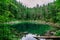 Steinringpriel Lake - Beautiful landscape scenery at Eibsee Lake in German Alps, Bavaria, Germany, Europe