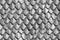 Stell armour seamless element made of the steel plates. Knight protection suite