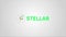 Stellar lumens crypto currency animation. Stellar digital currency. Stellar lumens XLM icon on textured animation