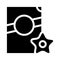 stelline pasta glyph icon vector illustration