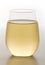 Stemless Glass of Chilled White Wine