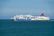 StenaLine ferry just departed Holyhead on its way to Dublin