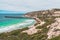 Stenhouse Bay Jetty with people, Inneston Park, SA