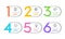 Step infograph. 6 options business timeline calendar, organization workflow diagram, finance number infochart. Vector