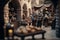 Step into a Medieval Market: Unreal Engine 5\\\'s Ultra-Wide Epic Composition with Insane Details and Beautiful Color Coding