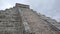 Step-pyramid & Maya temple at Chichen Itza