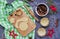 Step-by-step cooking of mince pies traditional British Christmas shortcrust pastry cakes stuffed with dried fruits, nuts and