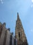 Stephansdom Church Landmark in Vienna Austria with Blue Sky