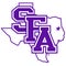 Stephen austin lumberjacks sports logo