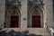 Stephen Foster memorial chapel detail