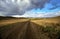 Steppe hills in the fall, Ural mountains