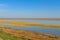 Steppe lake in Kalmykia region in Russia