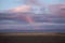 Steppe near the mountains. Western Mongolia