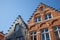 Stepped Gable roof tops in Bruges.