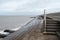 Steps along Silloth seafront,Cumbria