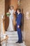 Steps bride groom hotel
