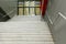 Steps and entrance to the Spencer Outlet Centre, a shopping precinct which houses a large mix of retail outlets