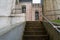 The steps of the historic lighthouse at Cape Disappointment Stat