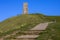 Steps Leading up to Glastonbury Tor in Somerset, UK