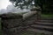 Steps at Ruins of Mansion Near Bar Harbor Maine