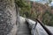 Steps and stairs along the Moro Rock hike in Sequoia National Park