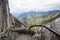 Steps and stairs along the Moro Rock hike in Sequoia National Park