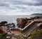 Steps At Thunder Hole