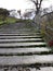 Steps to the Autumn garden