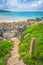 Steps towards beautiful beach in St Ives