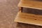 Steps. Wooden staircase. Wooden steps