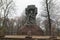 Steregushchy Monument destroyer in the Alexander Park of St. Petersburg