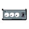 stereo headphone amp game pixel art vector illustration