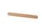 Sterile disposable eco friendly wooden medical spatula designed for inspection of the mouth and throat on a white isolated
