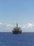 The Stern of the P-37 FPSO moored on the Marlim Field offshore Brazil in the Campos Basin.