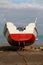 Stern of a small wooden boat