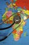 Stethoscope on Africa