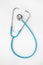 stethoscope as the main tool for primary diagnosis of a cardiologist and therapist patient. Symbol of medical