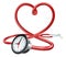 Stethoscope Clock Heart Concept