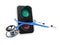 Stethoscope with green traffic light