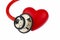 Stethoscope and heart